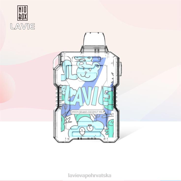 zeleni grah kokosovo mlijeko LAVIE NIO BOX 9000 udaha 2DHBL188 | Lavie Vape Hrvatska
